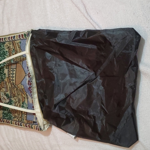 Jerusalem Camel Tapestry Tote Bag w/Bottom Zipper Extension-Dual Design - Picture 14 of 14